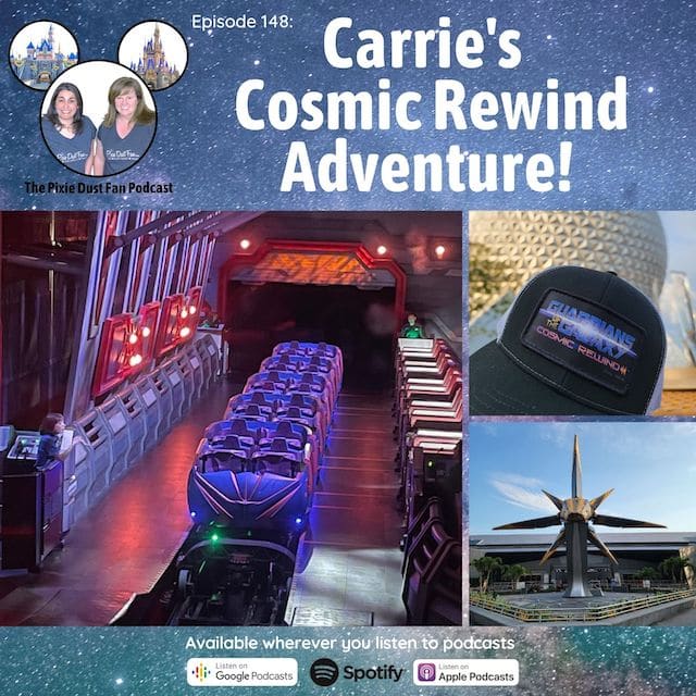 Podcast 148 – Carrie’s Cosmic Rewind Adventure