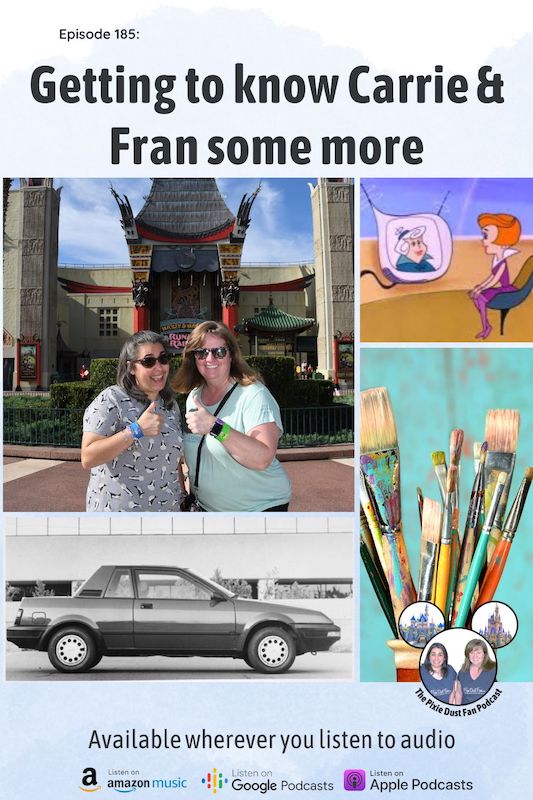Podcast 185 - Getting to know Carrie and Fran a little more