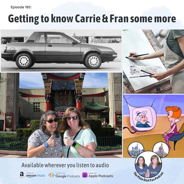 Podcast 185 – Getting to know Carrie and Fran a little more