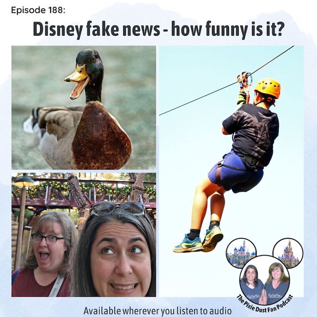 Podcast 188 – Disney fake news – how funny is it?