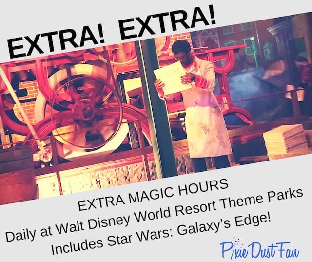 Star Wars Galaxy’s Edge Extra Magic Hours