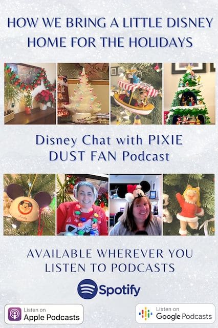 Podcast 76 - Bringing a little Disney in to the holidays at home