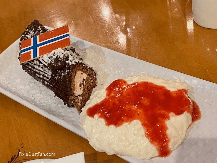 Dessert at Akershus