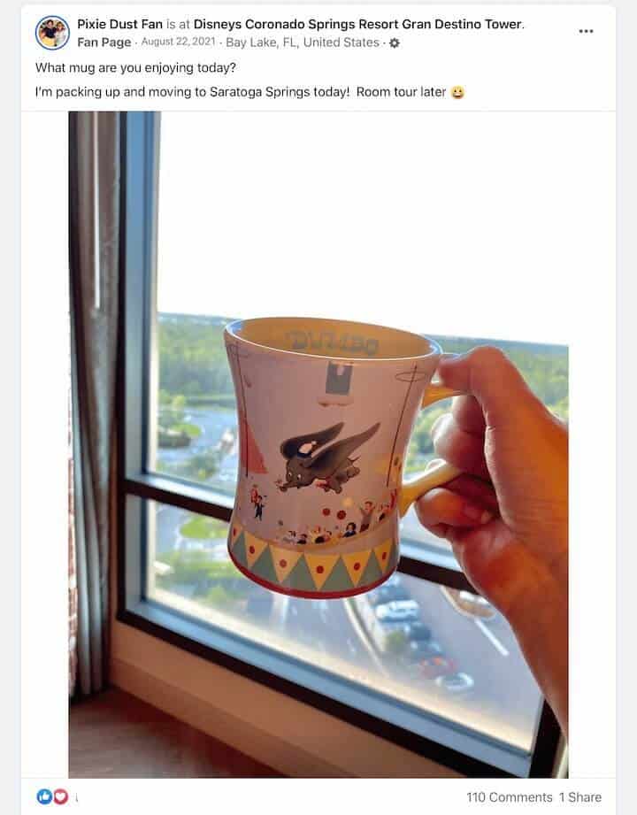 Disney Dumbo mug