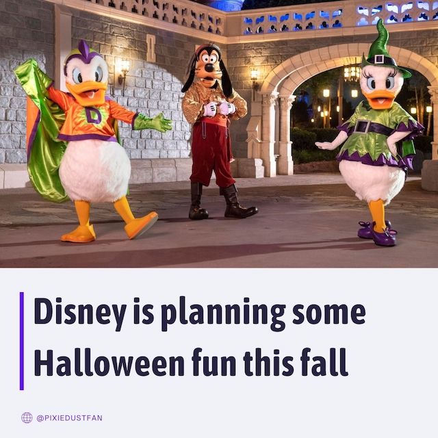 Disney Celebrates Halloween – Fall 2021