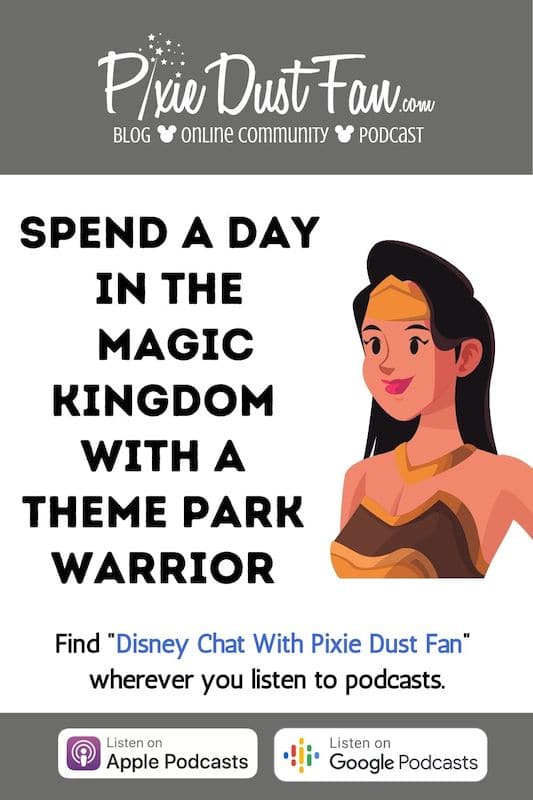 Podcast 64 - Visiting Disney\'s Magic Kingdom with a park warrior