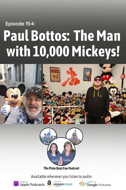 Podcast 154 - Paul Bottos - the man with 10,000 Mickeys