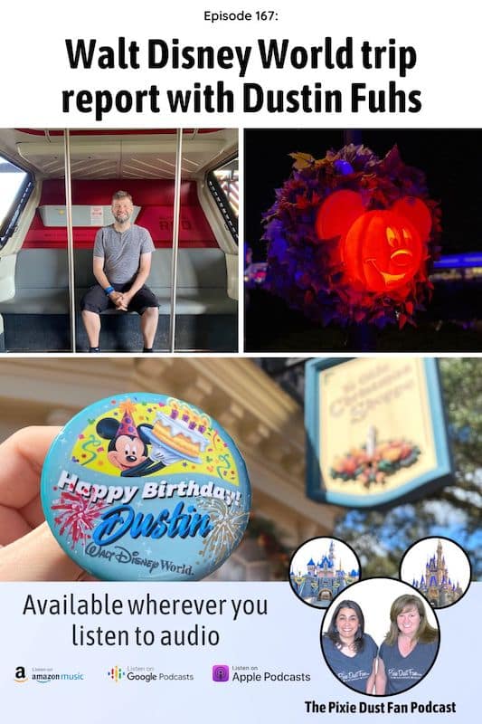 Podcast 167 - Walt Disney World trip report and Mickey\'s Not So Scary Halloween Party
