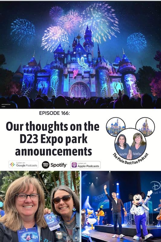 Podcast 166 - The D23 Expo Park Announcements - were they really that exciting?