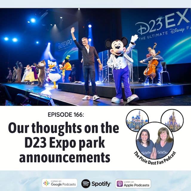 Podcast 166 – The D23 Expo Park Announcements – were they really that exciting?
