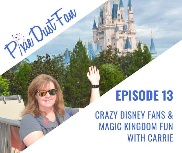 Podcast 13 – Crazy Disney Fans and Magic Kingdom Fun