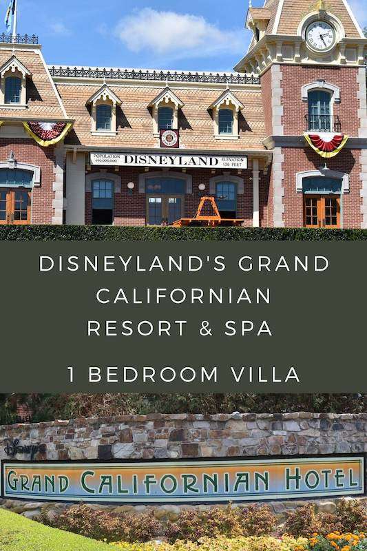 Disney’s Grand Californian Hotel & Spa 1 Bedroom Villa