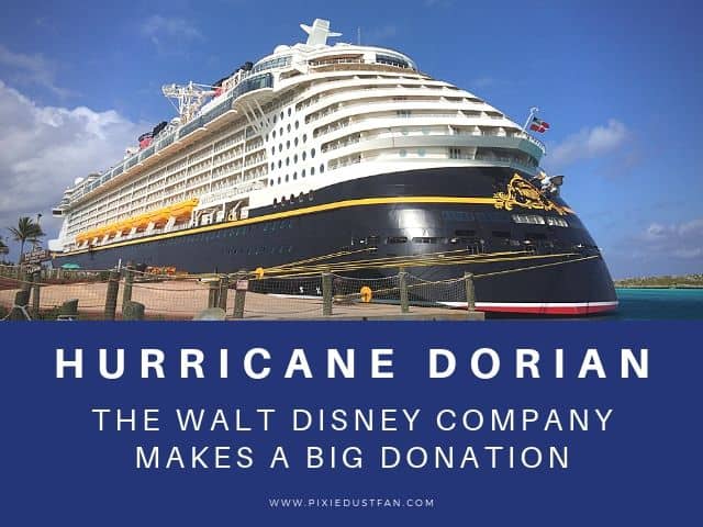 Disney Steps Up After Hurricane Dorian