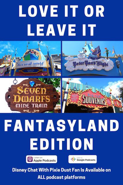 Podcast 48 - Love It Or Leave It - Fantasyland Edition