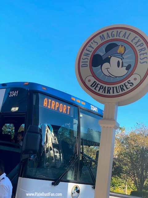 Magical Express Departure Bus Stop