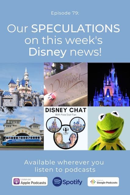 Podcast 80 - Our Speculations On This Week\'s Disney News