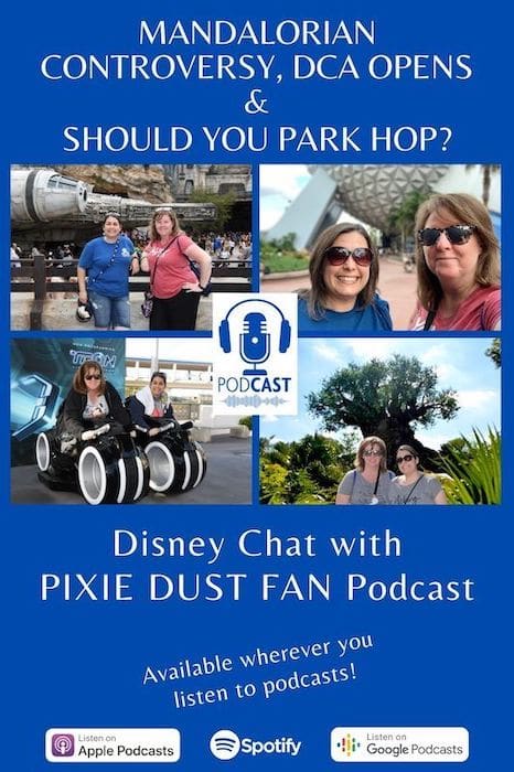 Podcast 72 - Park hopping returns, Mandalorian controversy and DCA opens