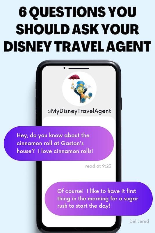 6 Questions To Ask Your Disney Travel Agent